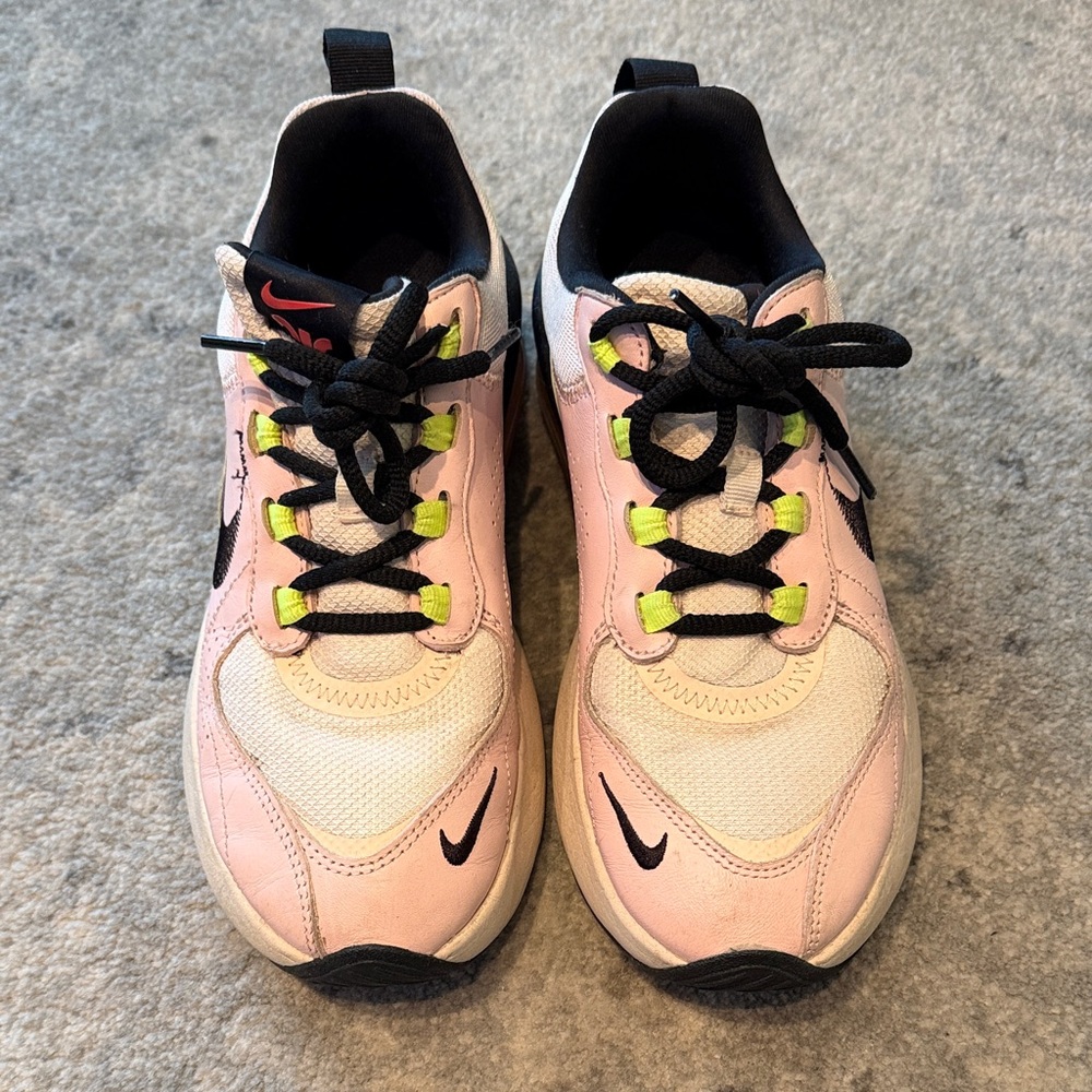 Nike Pink, Black & Green Sneakers
